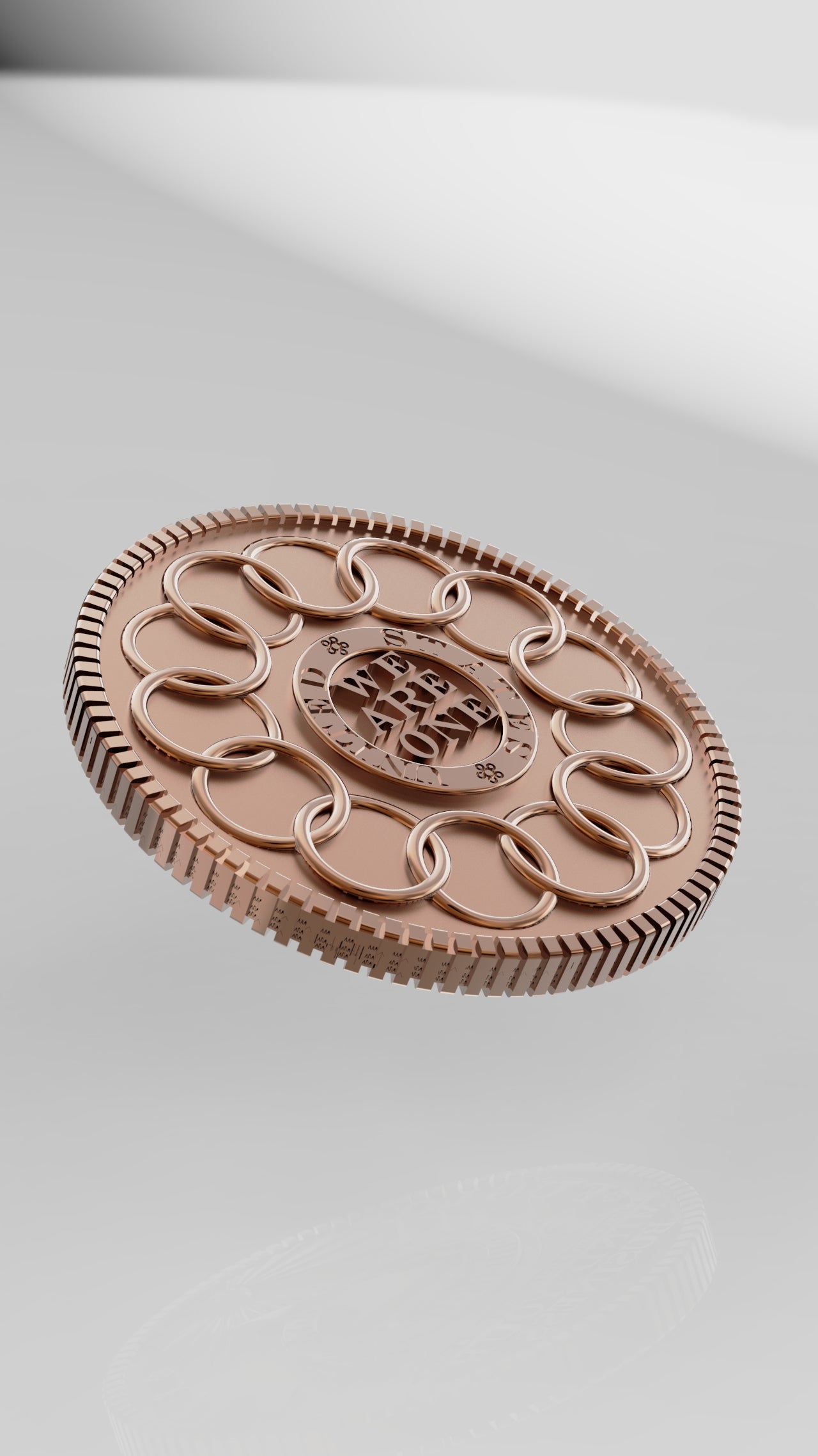 Limited edition commemorative "MIND YOUR BUSINESS" Fugio coin
