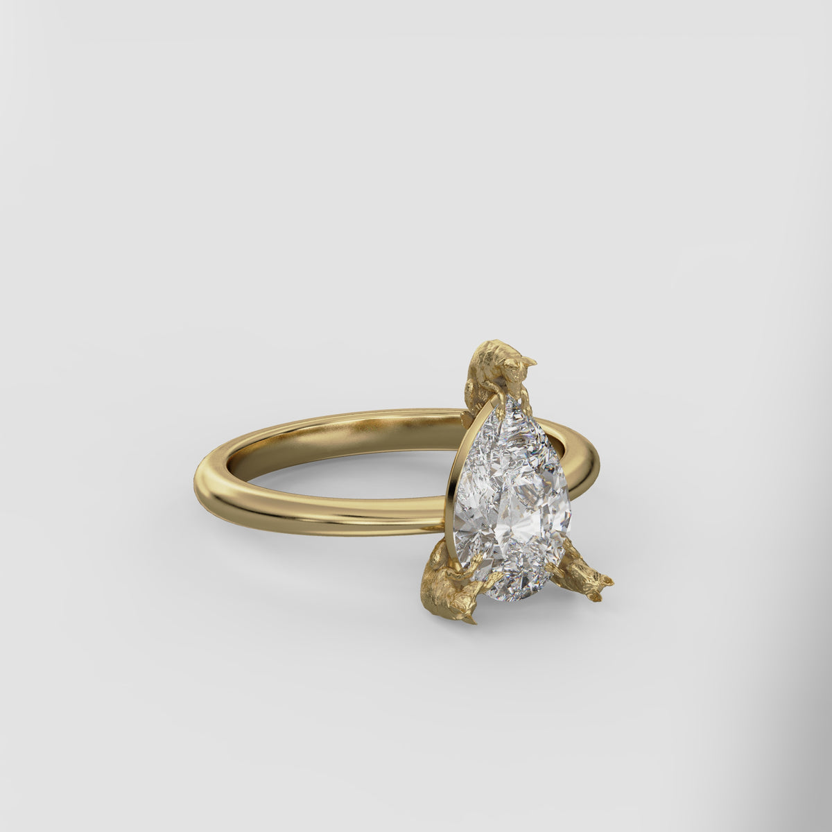 The Traditional Dog Engagement Ring (Choose Your Breed)