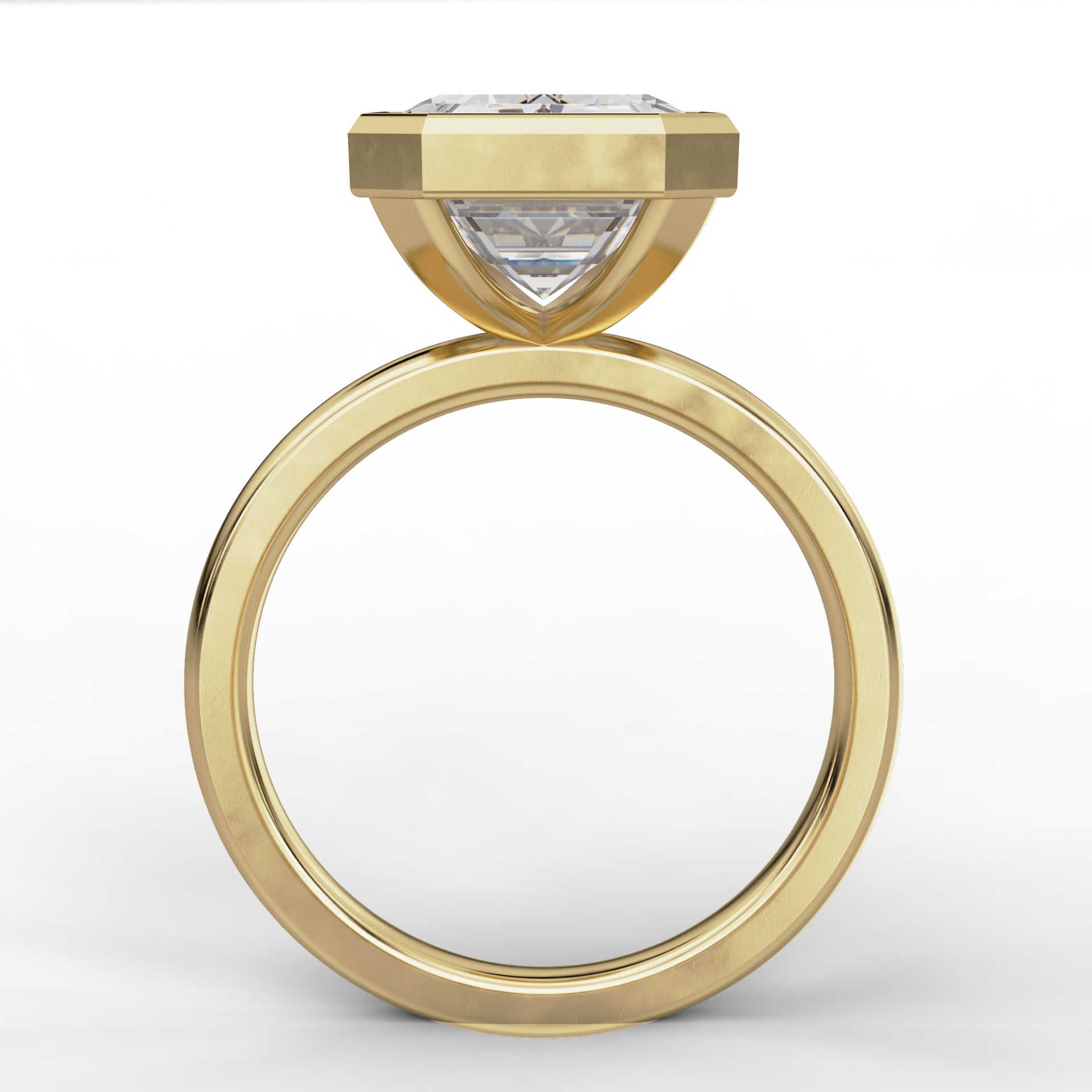 Calista Ring - Emerald Cut