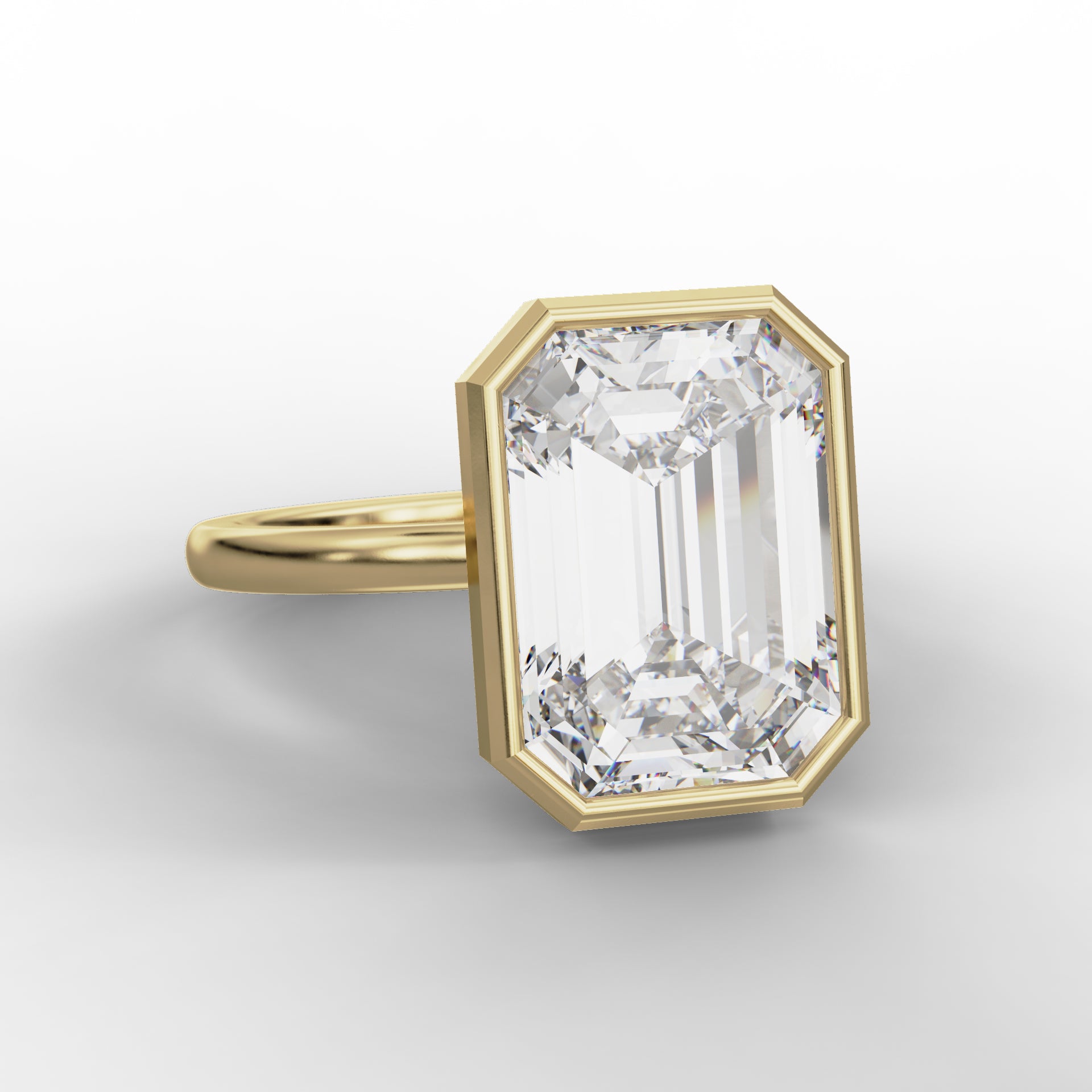 Calista Ring - Emerald Cut