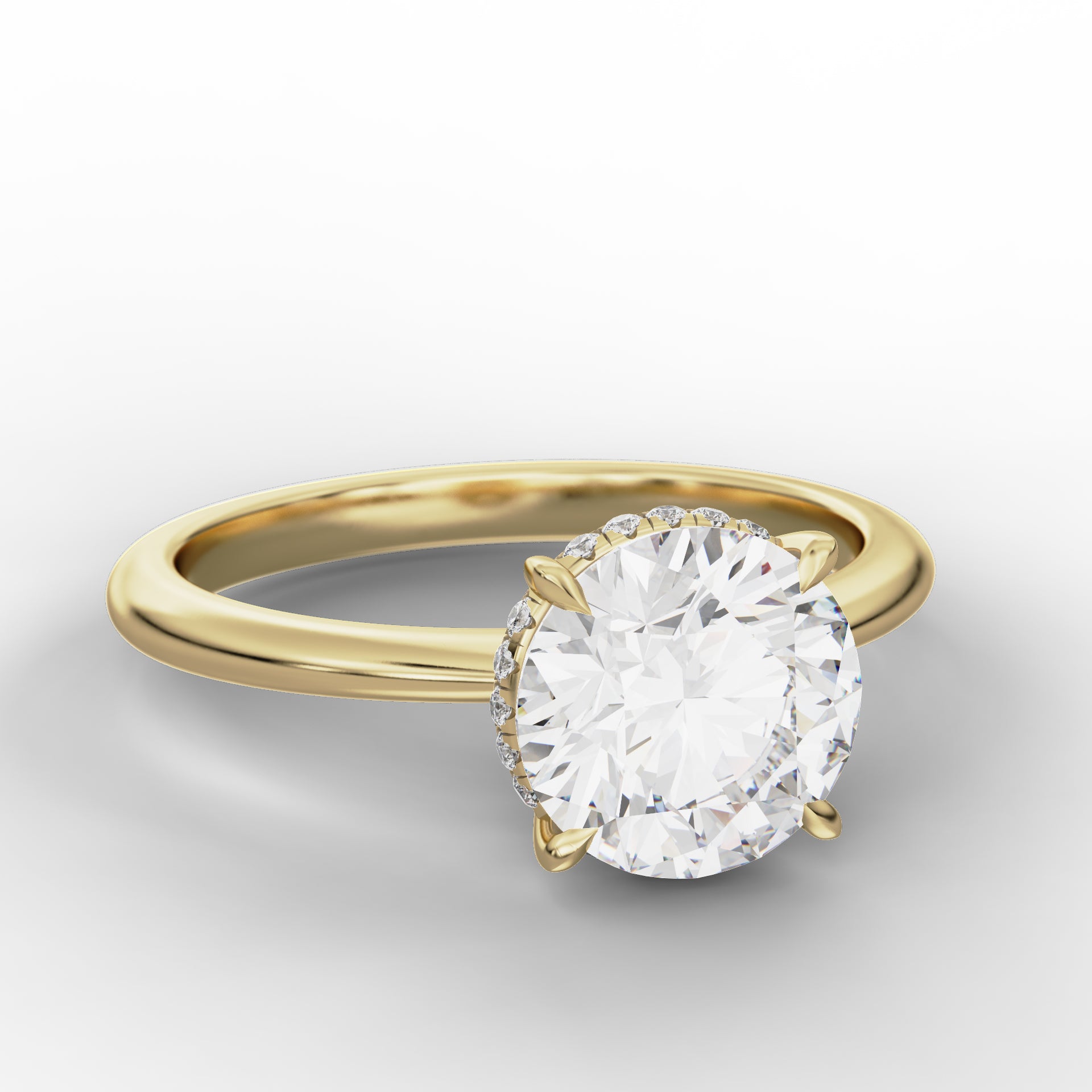 Elara Ring - Round Brilliant